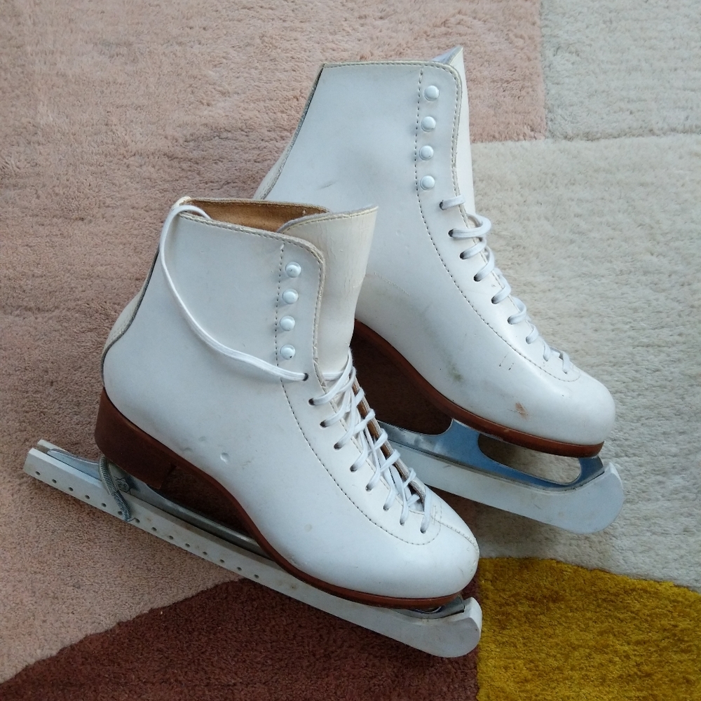 White Ice Skates